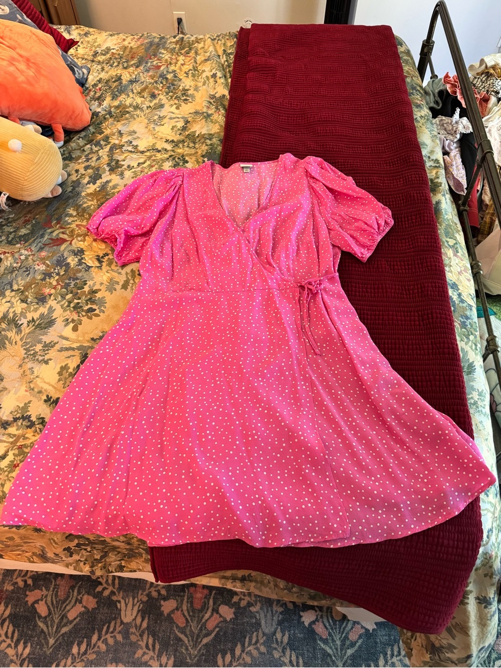Target A New Day silky wrap dress